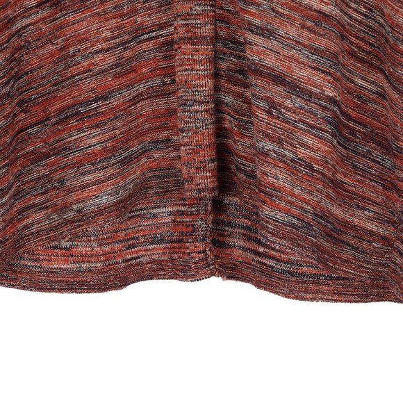 PureJill Boxy Oversized Cotton Blend V Neck Sweater Top Size XS Petite - Picture 3 of 7